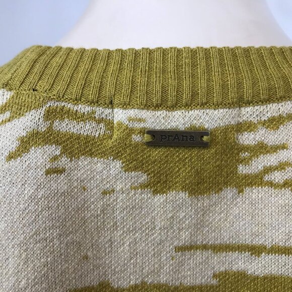 PRANA - WOMEN'S MEDIUM - GREEN LONG SLEEVE CREW NECK SWEATSHIRT - Picture 7 of 9